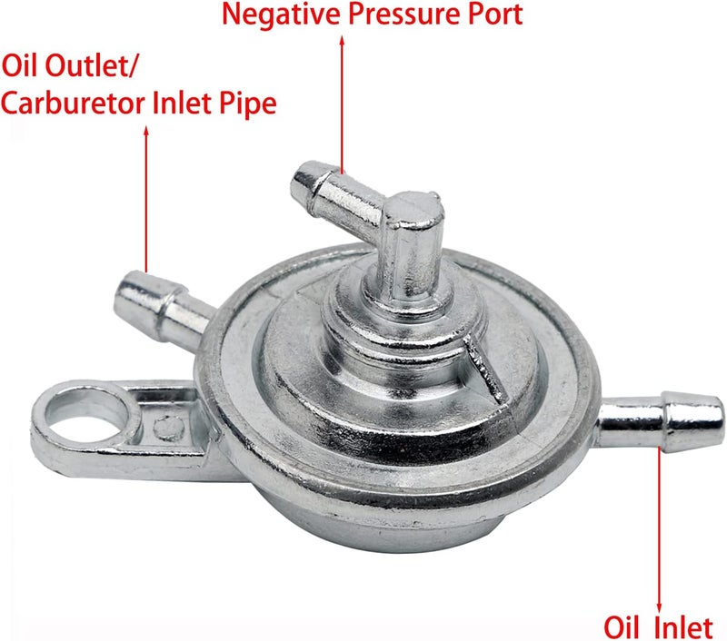 Minho Triple-Pass Fuel Petcock GY6 50cc 125cc 150cc Vacuum Fuel Pump Fit for Chinese Motorcycle ATV Go Karts Moped Taotao Jonway Parts - Image 4